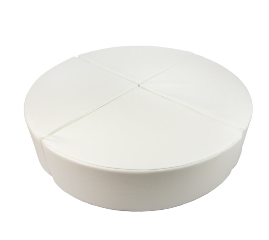 Set de 4 blocs en mousse blanc
