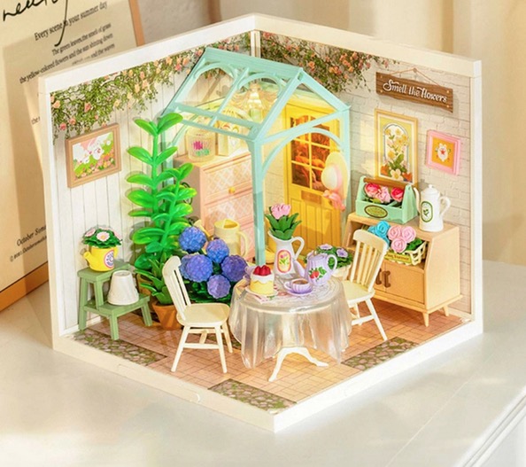 Maquette - Blooming Tea Garden - Miniaturisme