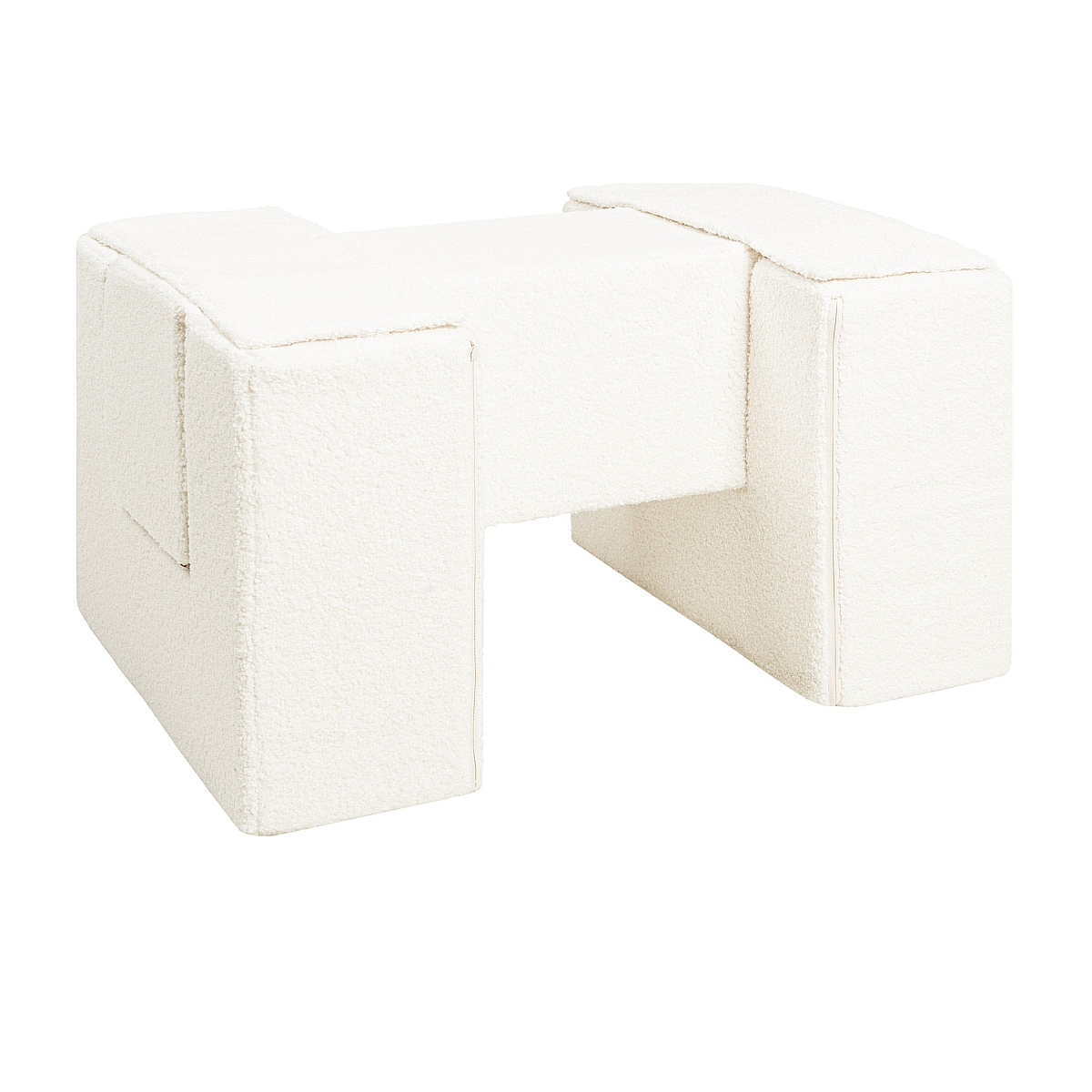 Grands blocs de construction crème