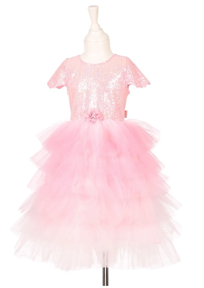 Robe Garance 5/7 ans rose