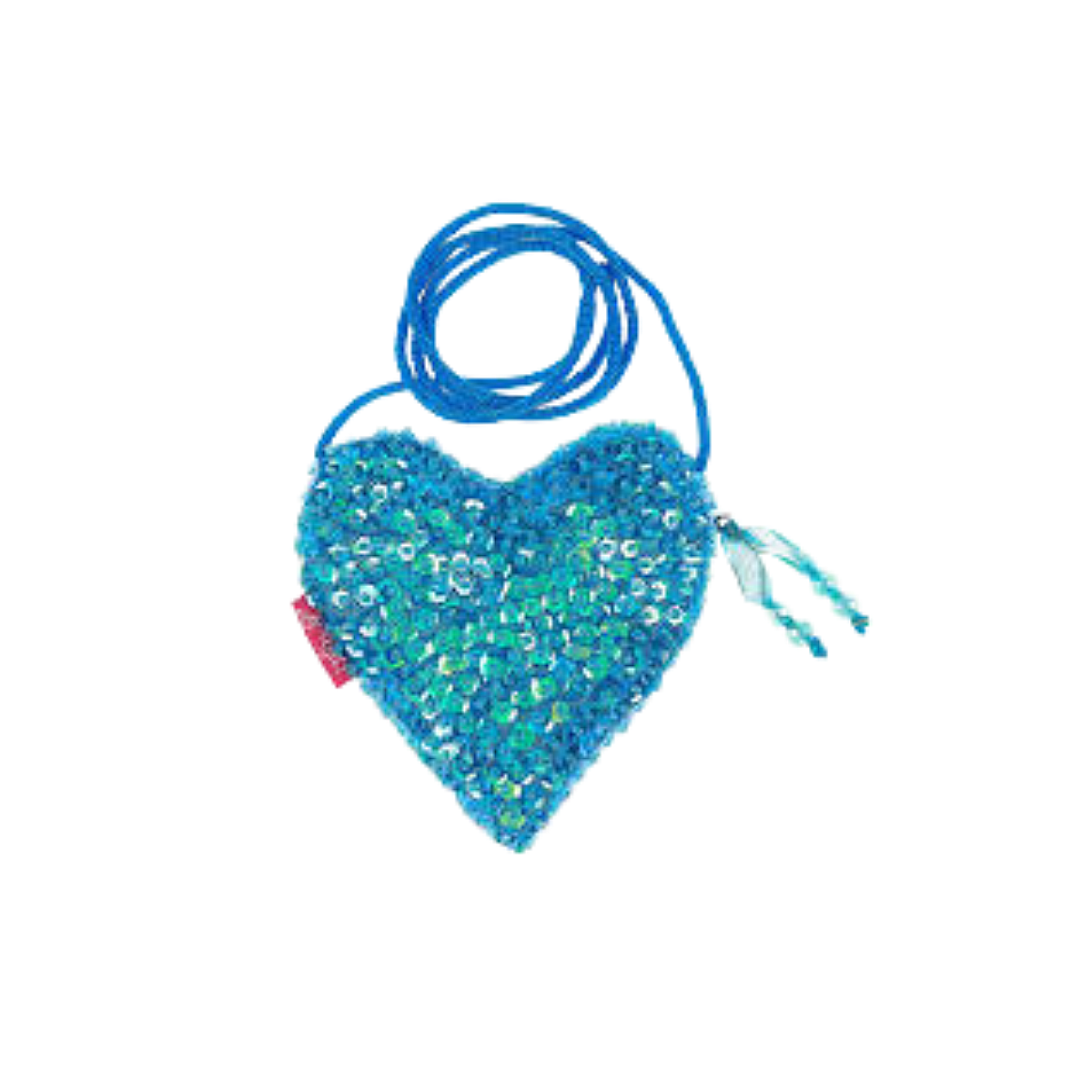 Sac emma - coeur couleur bleu