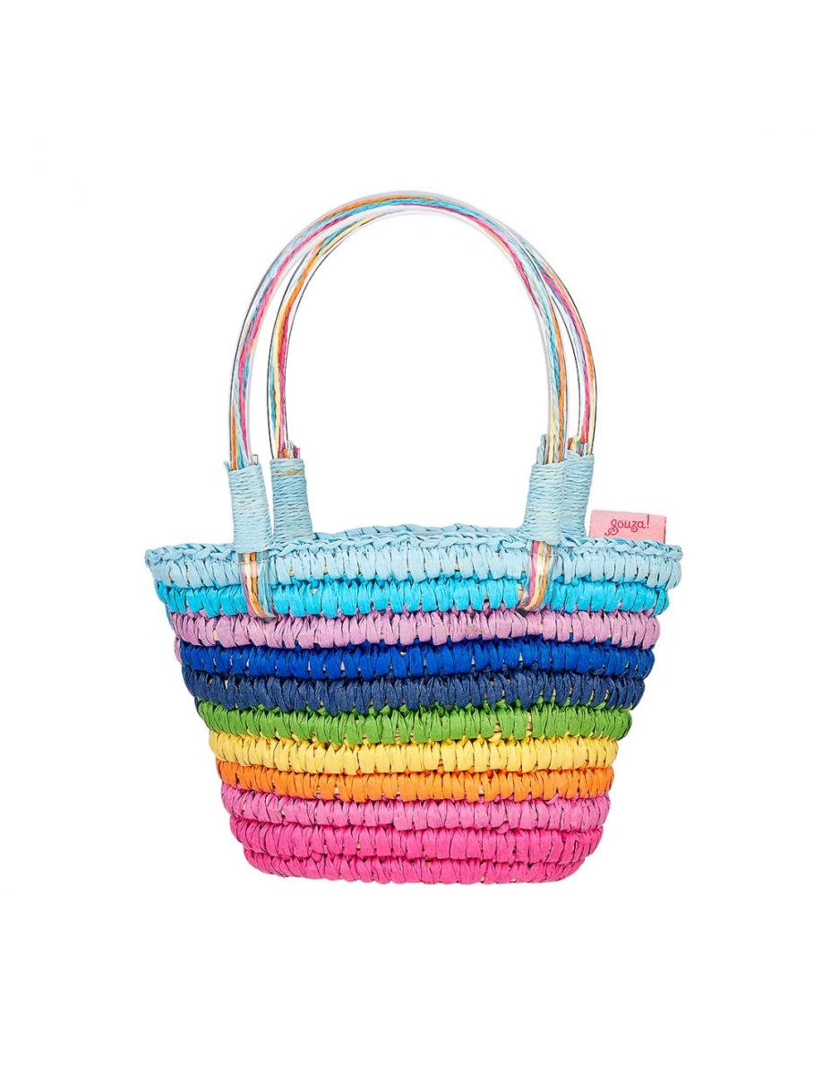 Panier osier - Multicolore