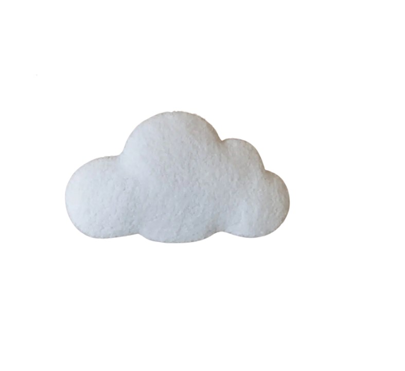 Décoration murale Petit nuage en bouclé sans LED