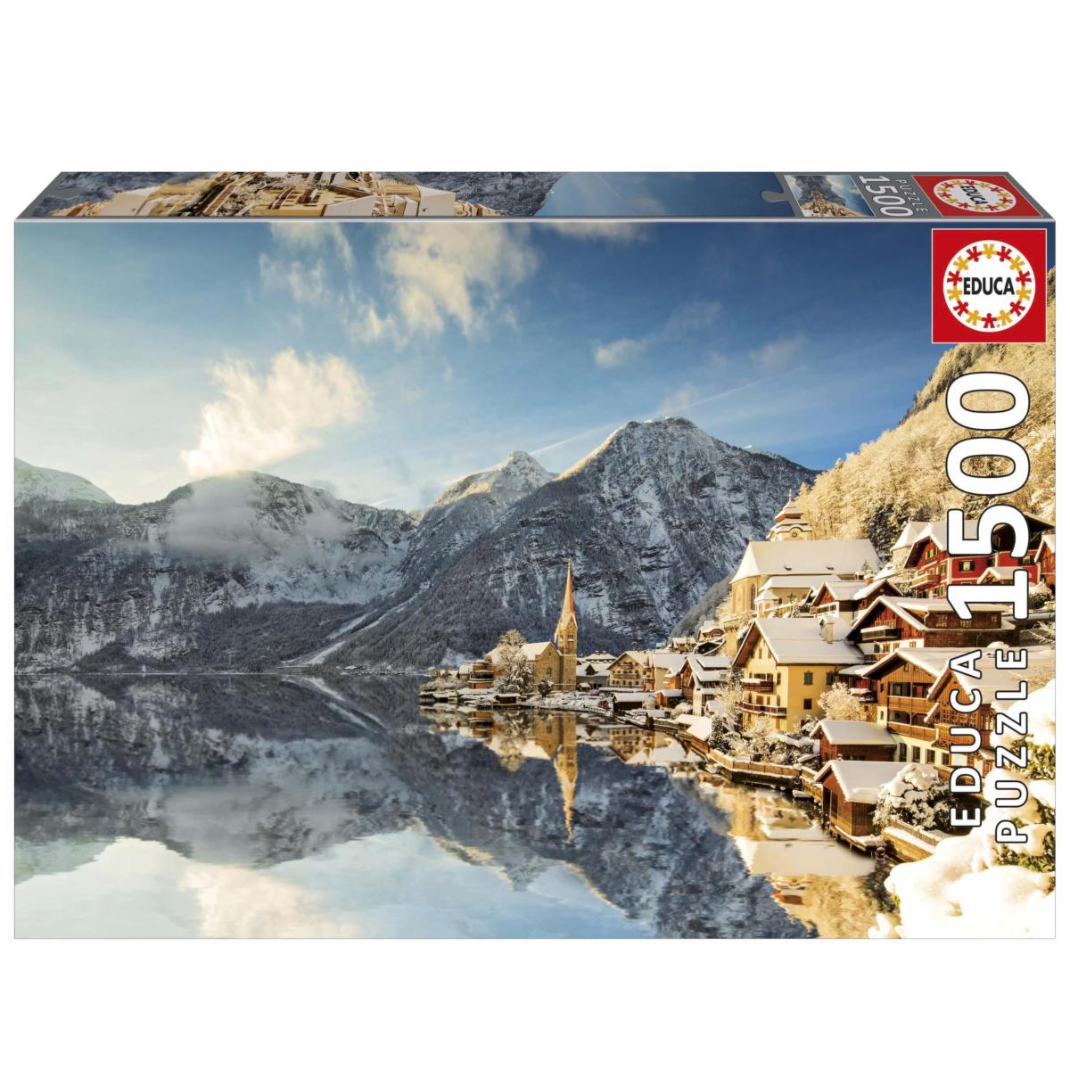 puzzle 1500 P - Hiver à Hallstatt