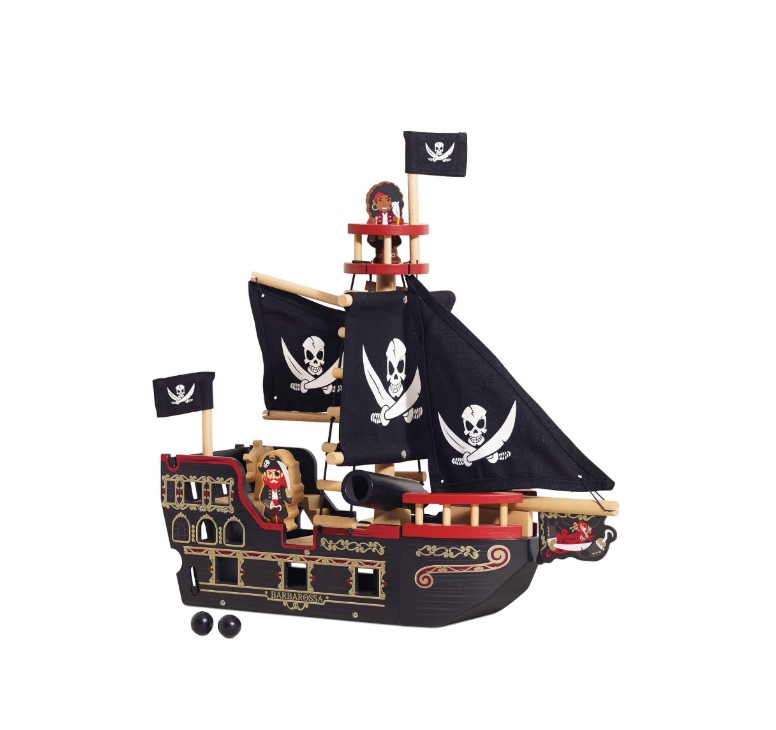 Bateau Pirate du Capitaine Barberousse