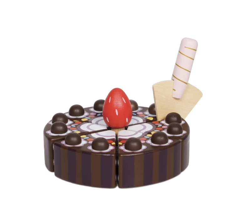 Gâteau Au Chocolat en bois