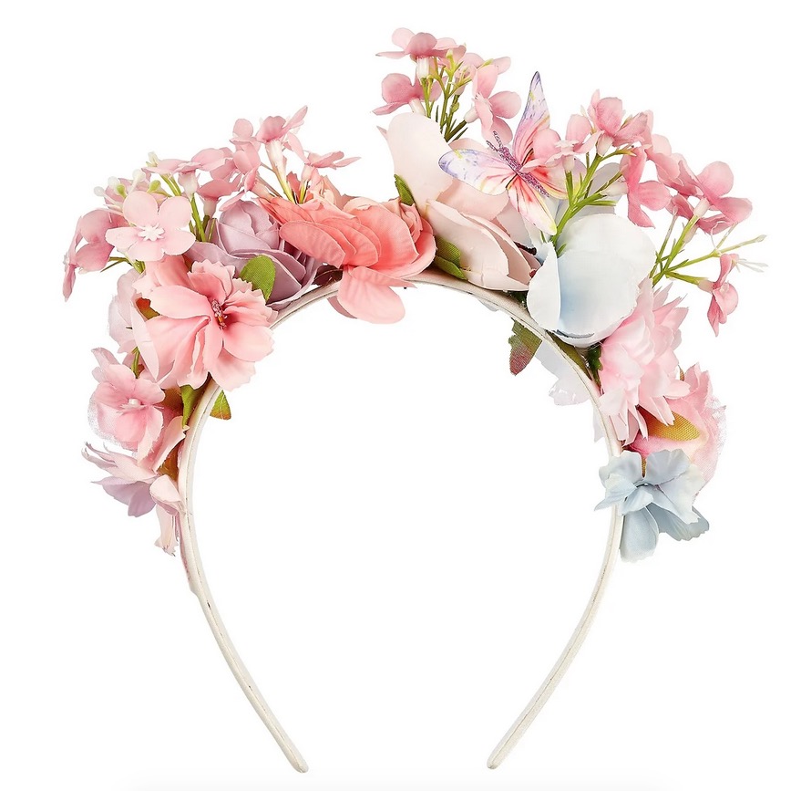 Serre-tete Gabi fleur et papillon