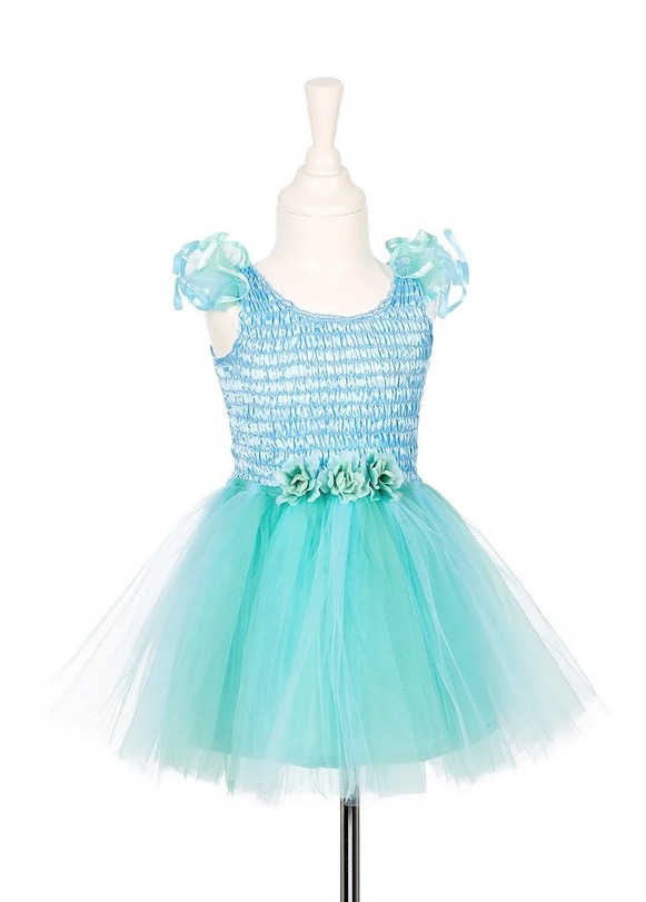 Robe Laura bleu 3-4 ans, 98-104 cm