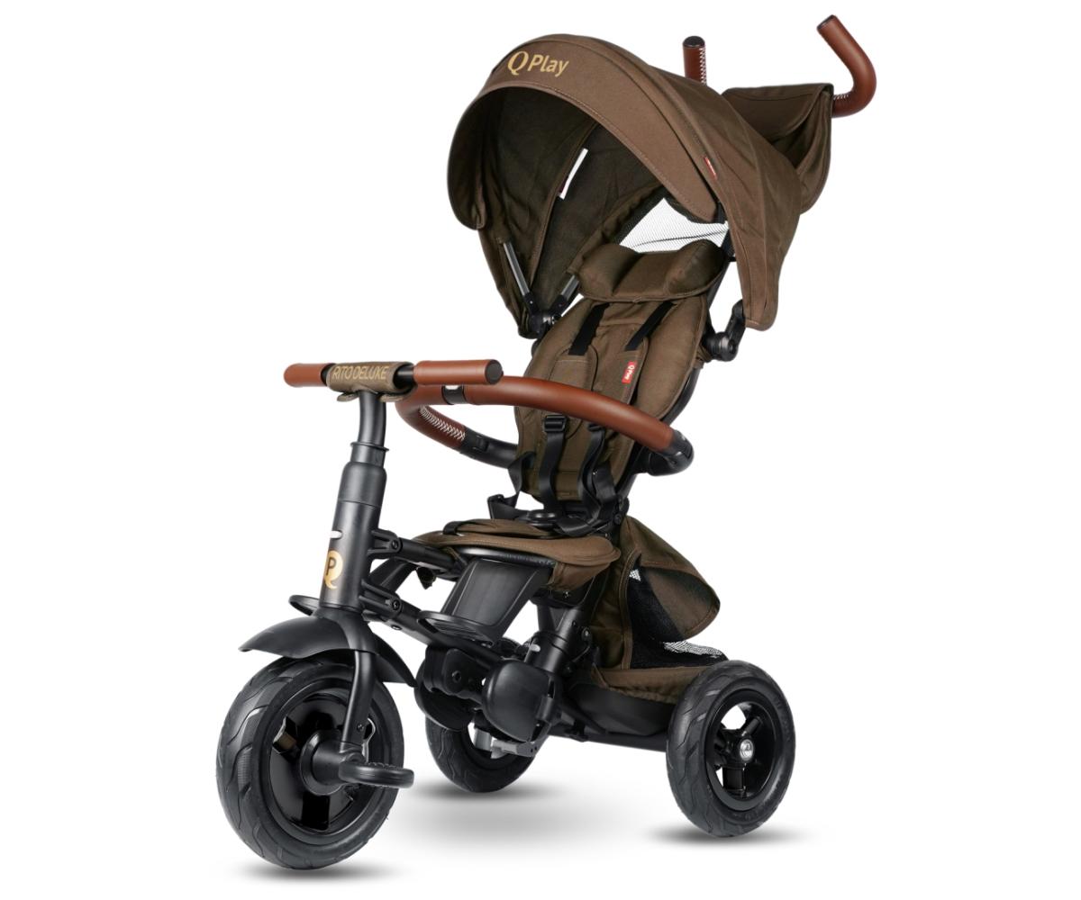 Tricycle Qplay Rito Deluxe Marron