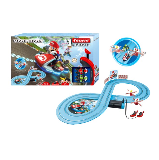Carrera First Nintendo Mario Kart - Mario & Yoshi 2,4m