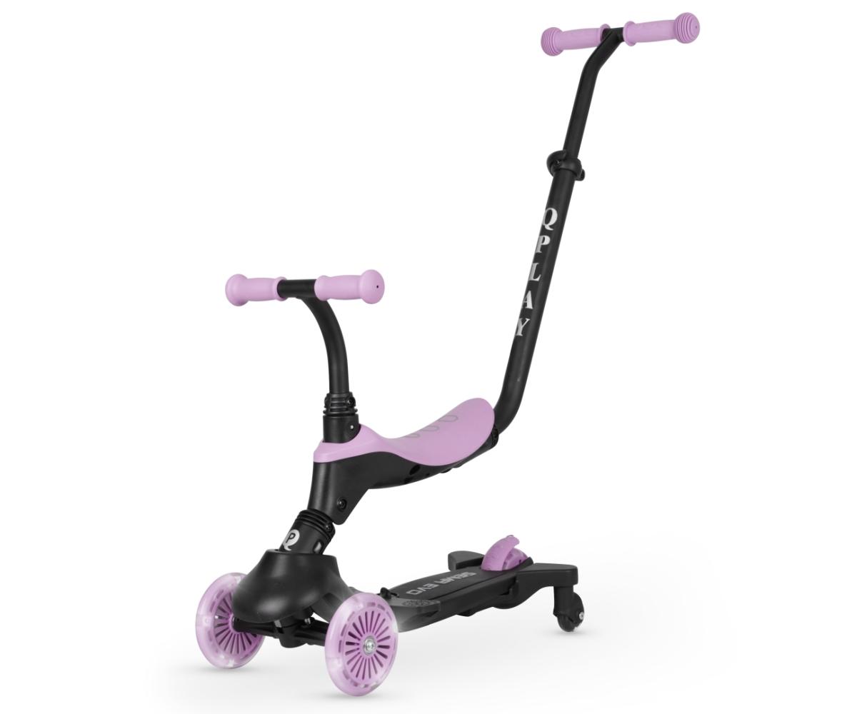Trottinette Qplay Sema Evo 3-en-1 Violet