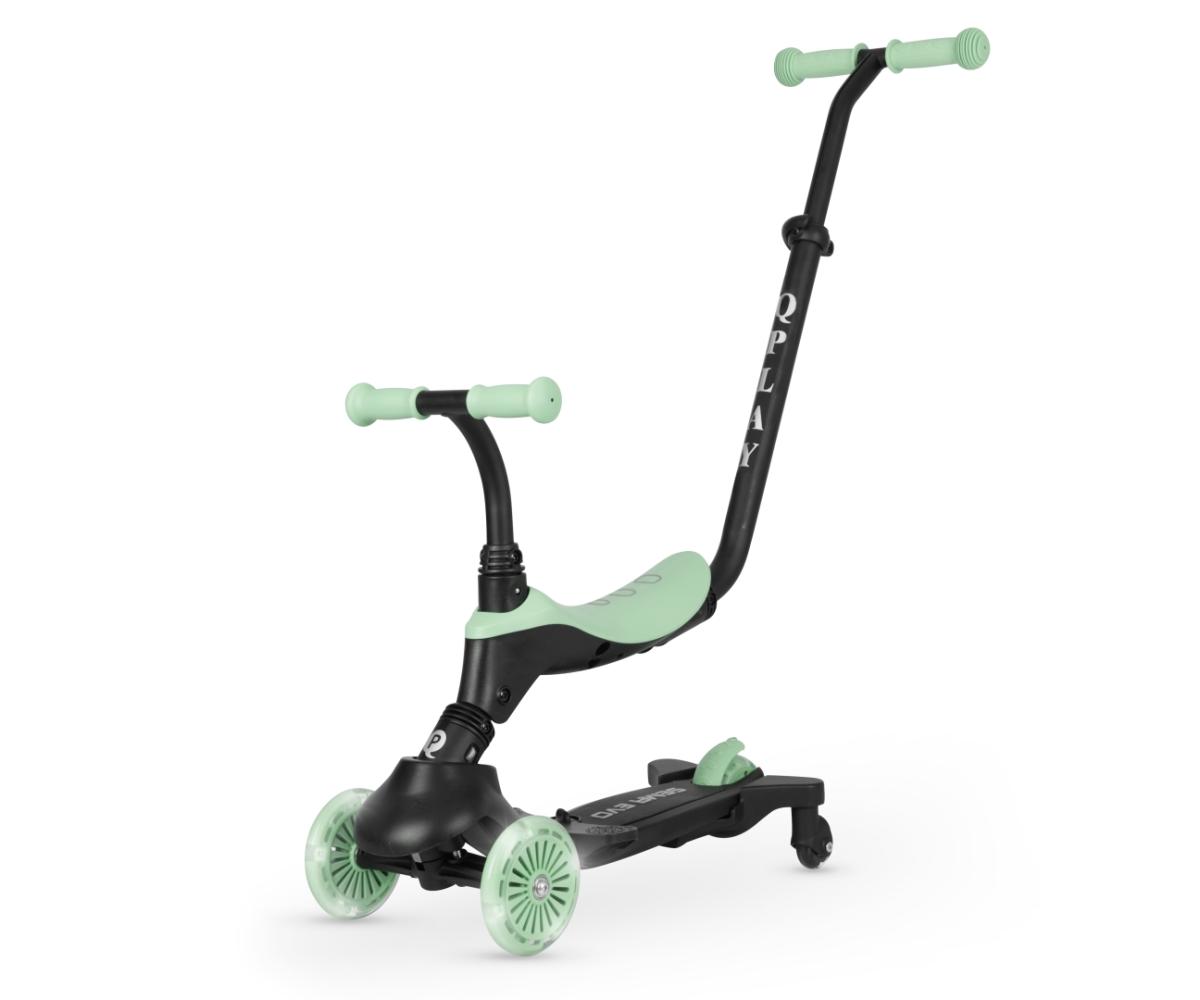 Trottinette Qplay Sema Evo 3-en-1 Vert