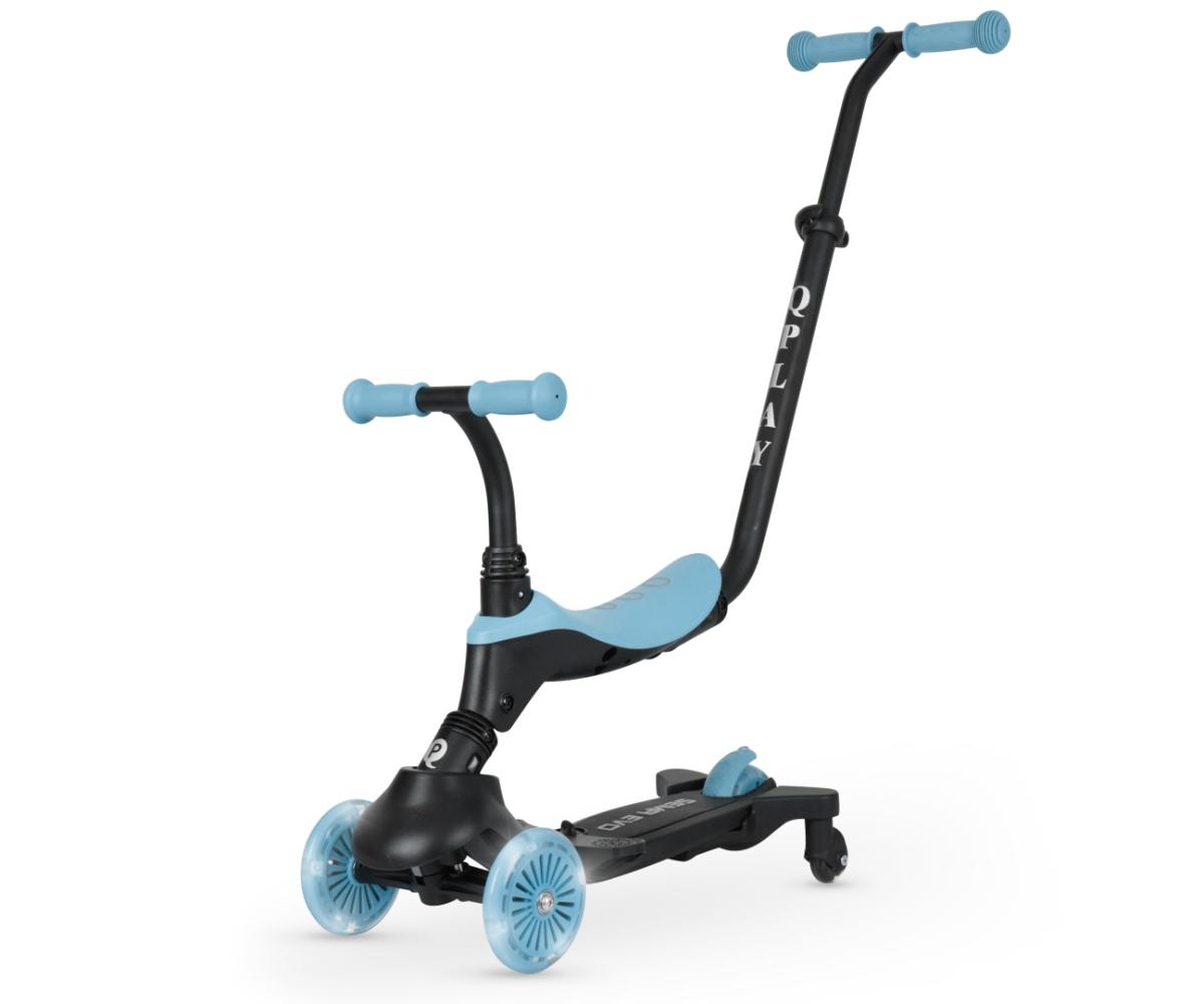 Trottinette Qplay Sema Evo 3-en-1 Bleu