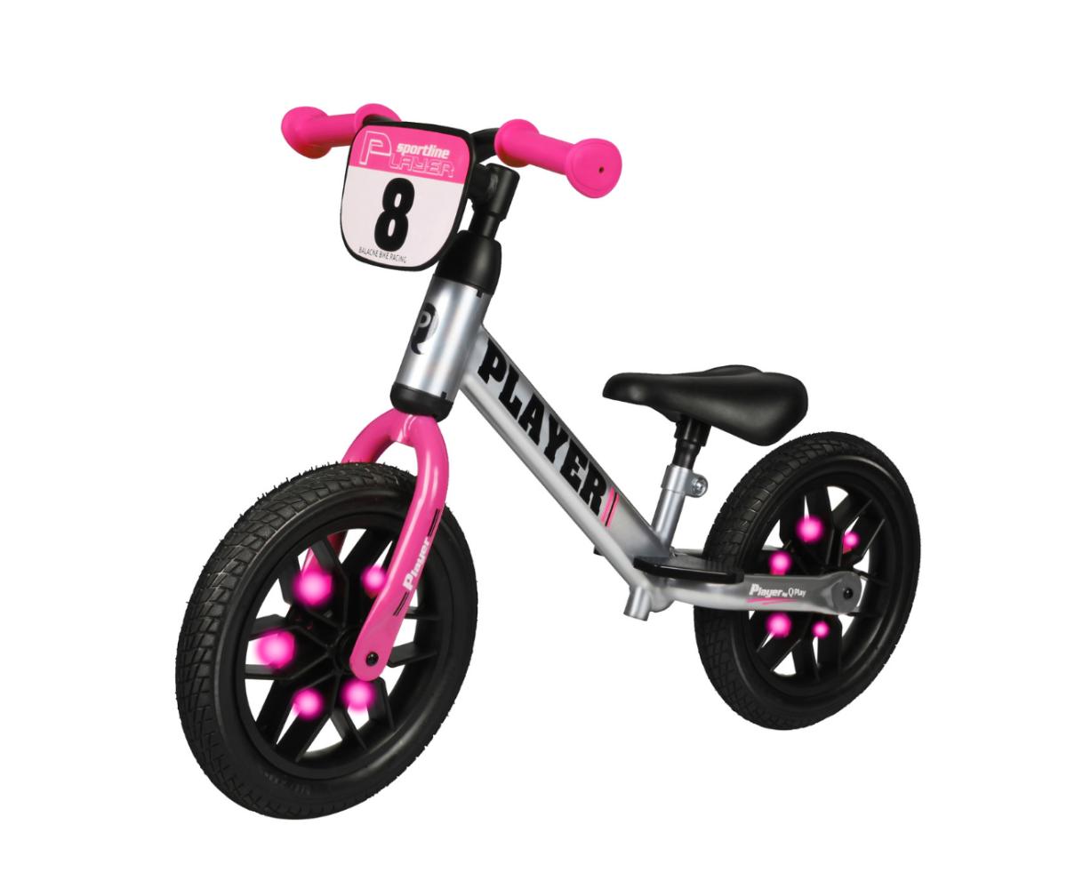 Draisienne Qplay Player Rose