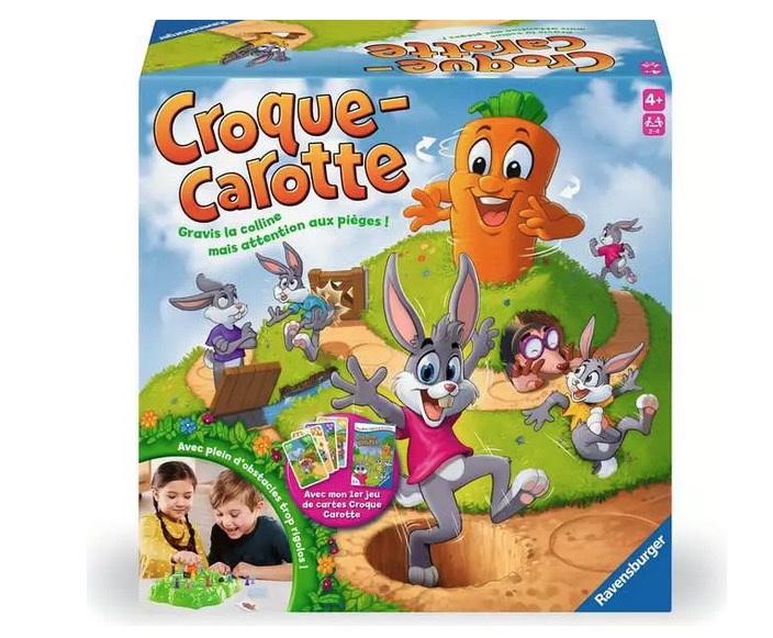 Croque Carotte et jeu de cartes 2025