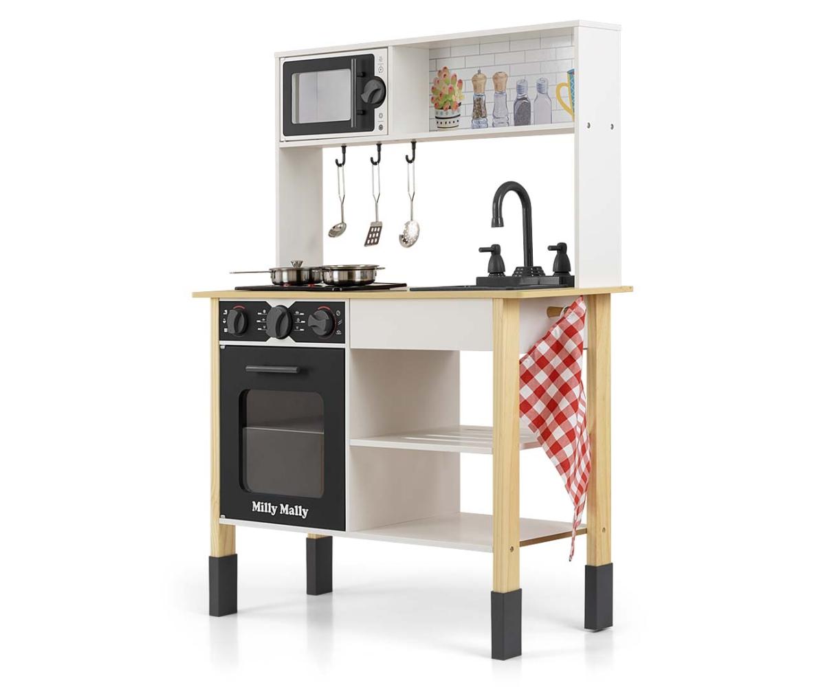 Cuisine en bois Milly Mally Astrid Noir