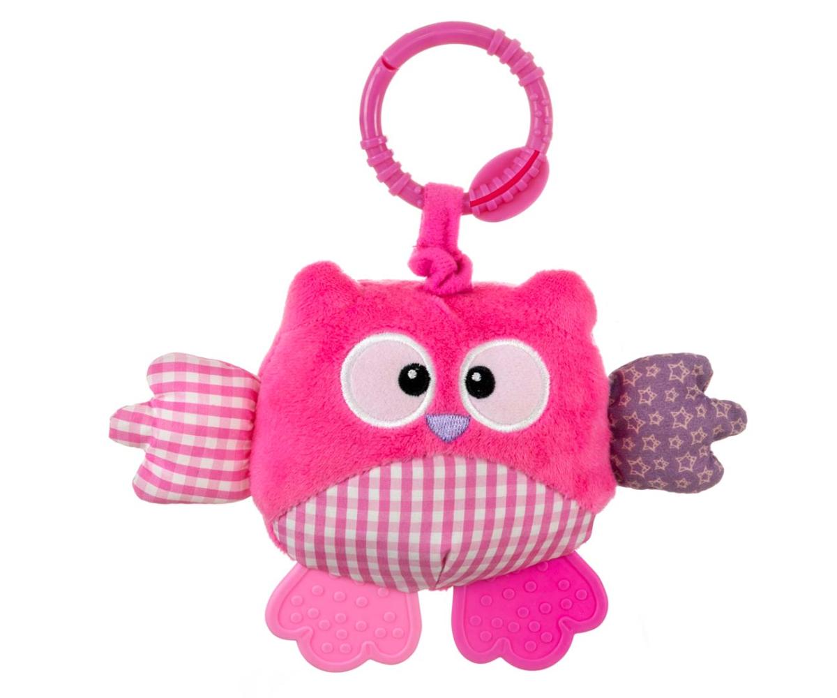Peluche à suspendre Milly Mally - Chouette Rose