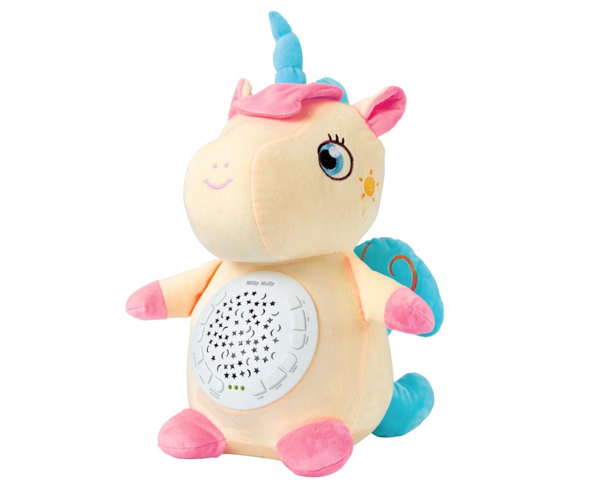 Peluche projecteur Milly Mally Licorne