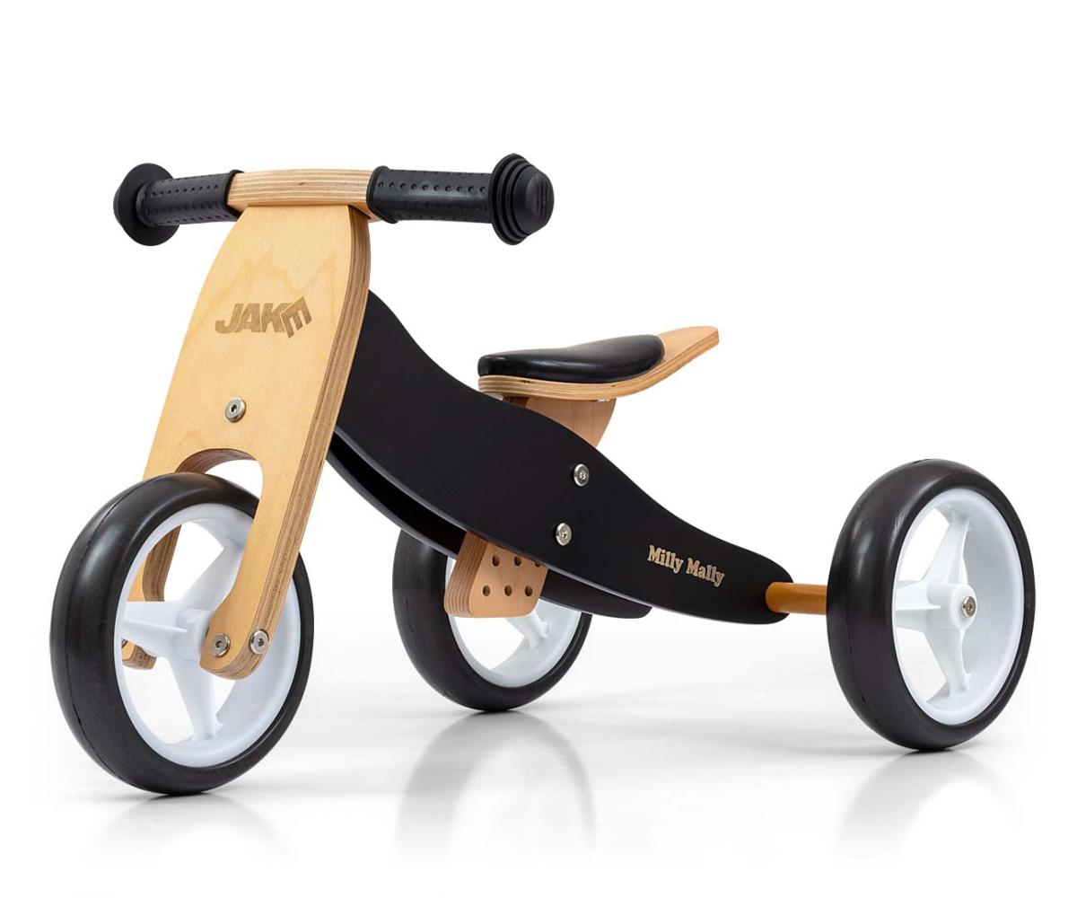 Porteur 2-en-1 Milly Mally Jake Classique Noir