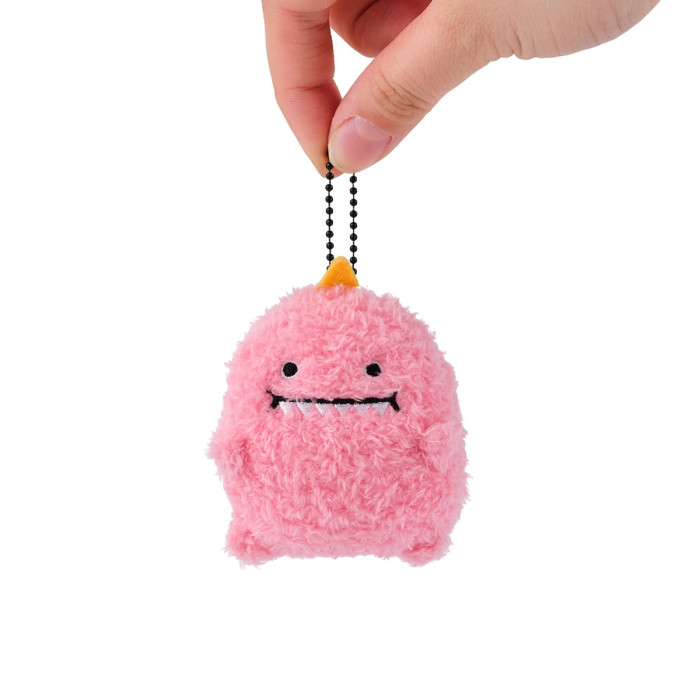 porte cles peluche Ricedino pink