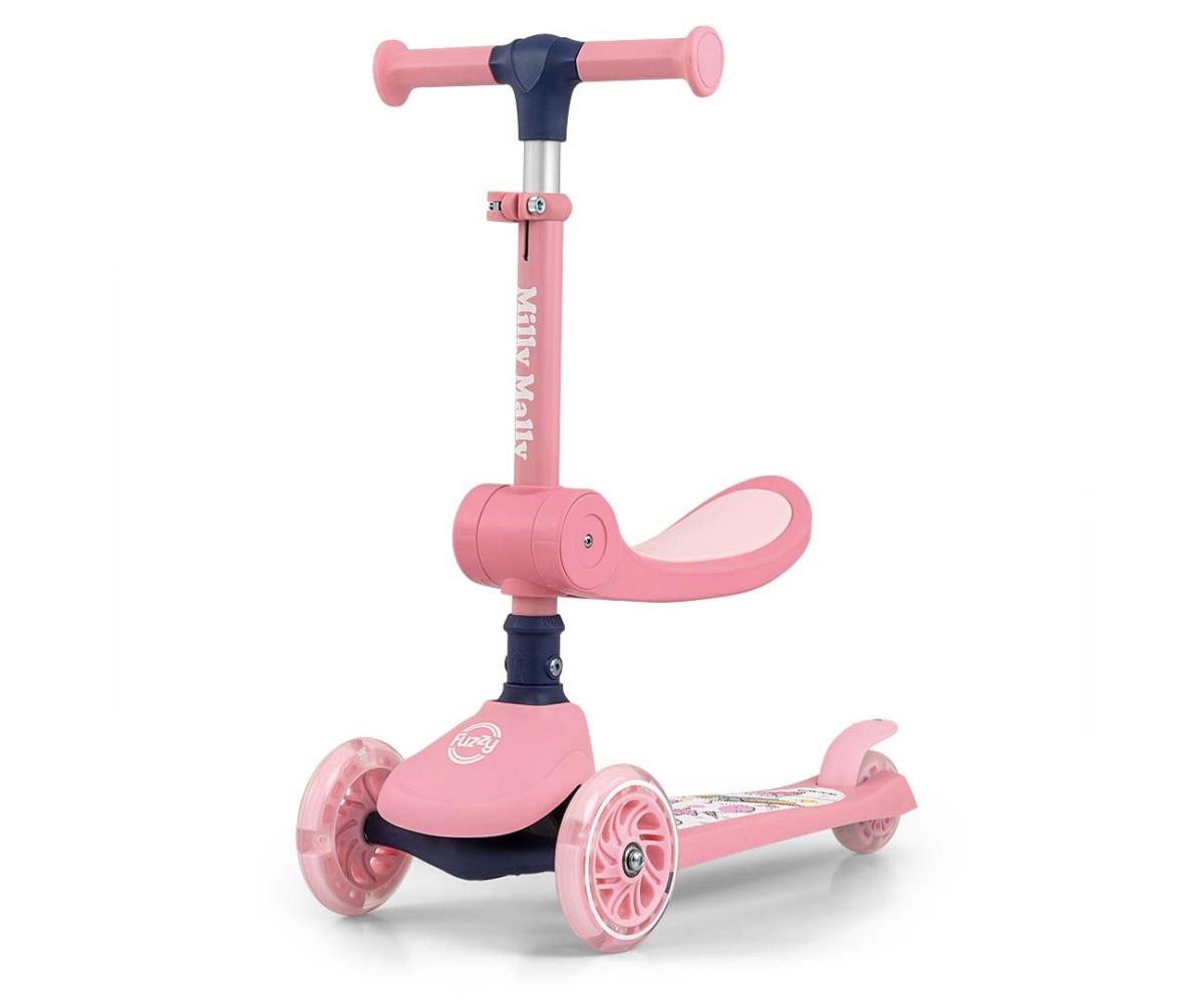 Trottinette Milly Mally Fuzzy Rose