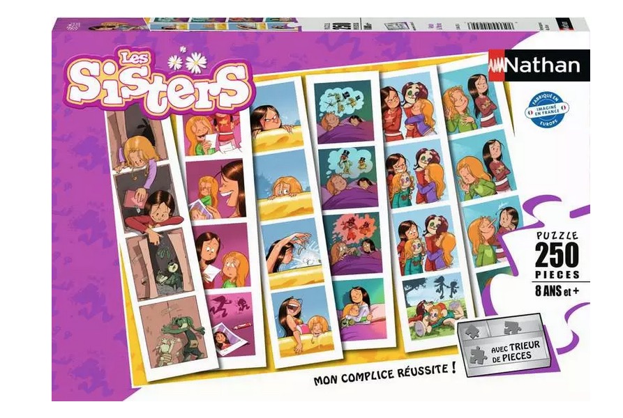 Puzzle 250 pcs Wendy et Marine - Les Sisters