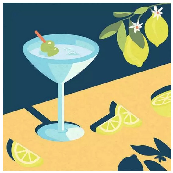 CreArt - 20x20cm - Drink Lemon