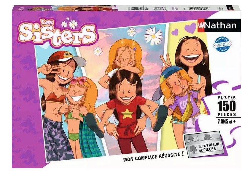 Puzzle 150 pcs C est parti mon kiwi - Les Sisters