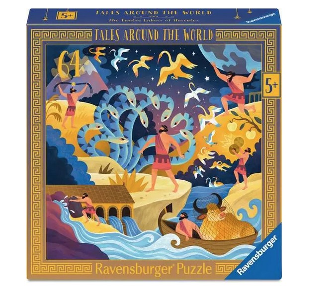 Puzzle 64 pcs Les douze travaux d Hercule