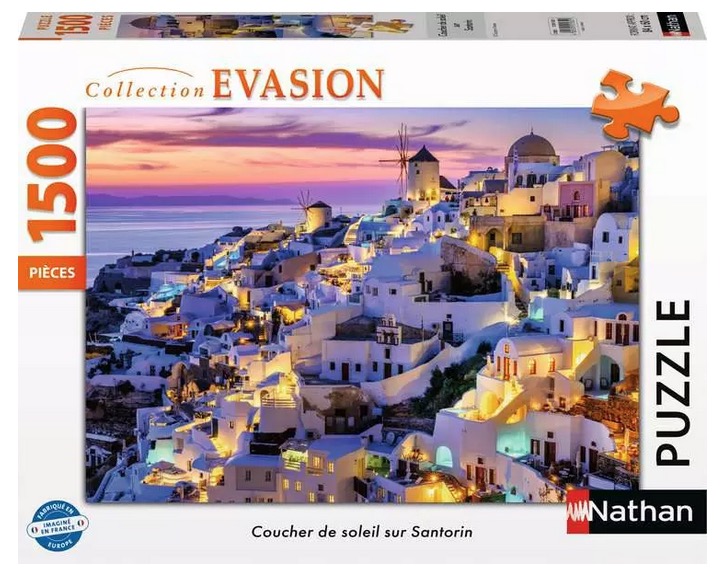 Puzzle 1500 P Soleil Santorin