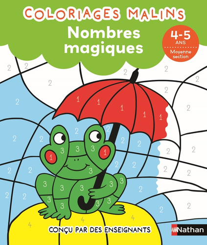 Nombres magiques MS - Coloriages malins asst