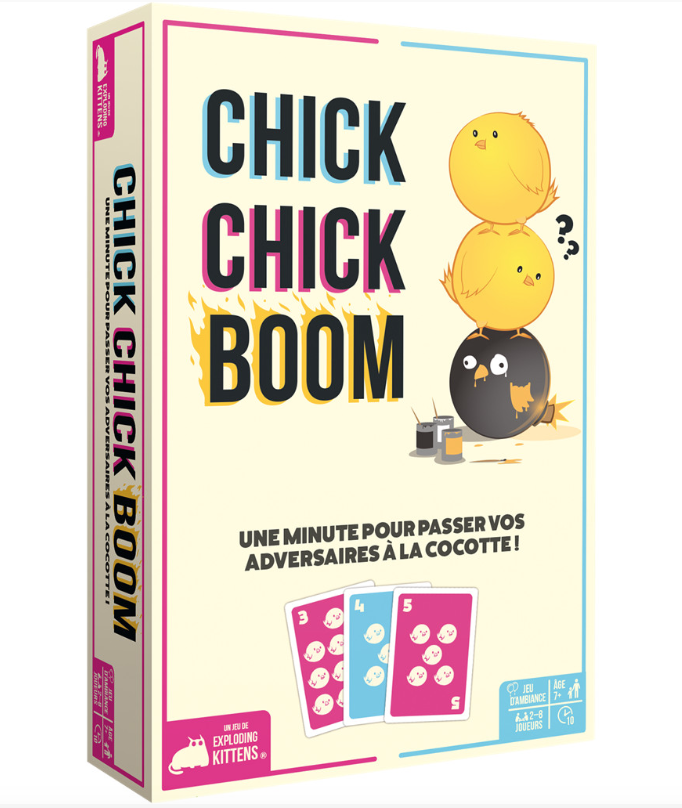 Chick Chick Boom - jeu de carte