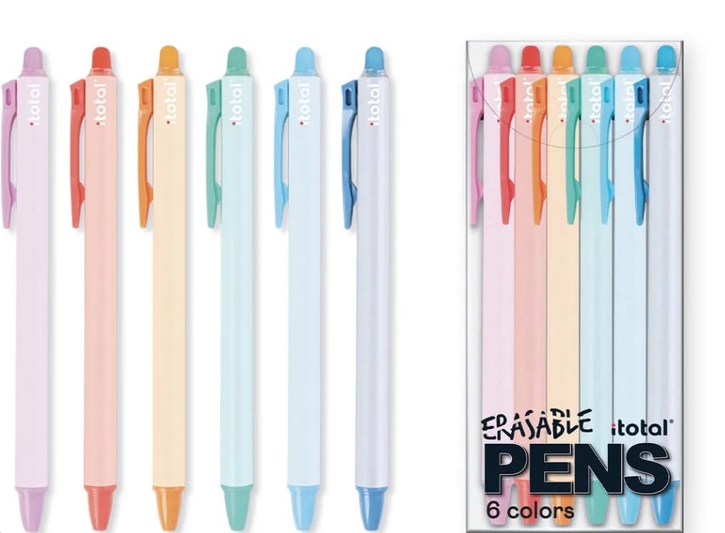 Set de Stylos effacables - 6 couleurs