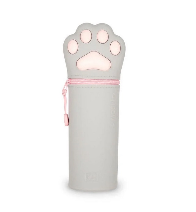 Trousse en Silicone Souple 2-en-1 - kitty