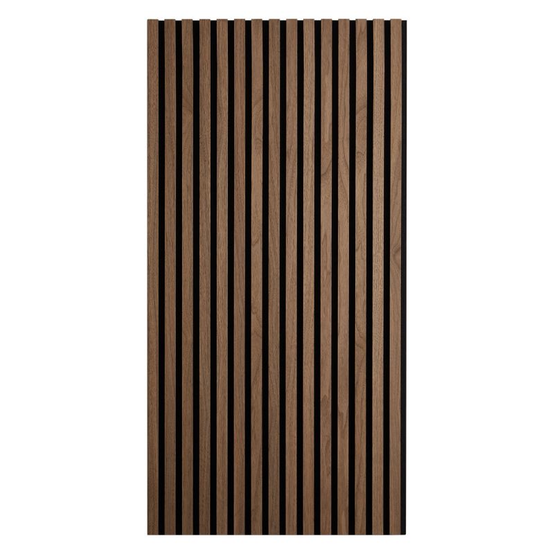 Panneau mural 60x120 bois marron acoustique 1 pièce