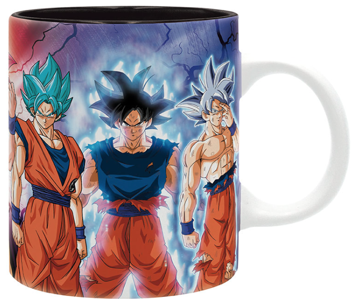DRAGON BALL SUPER - Mug - 320 ml -Transformations Goku