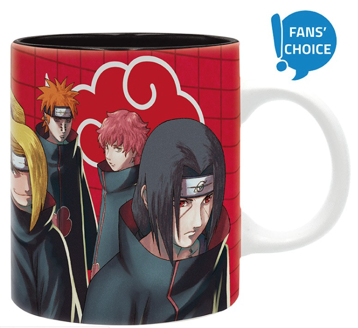 NARUTO SHIPPUDEN - Mug - 320 ml - Artwork Akatsuki