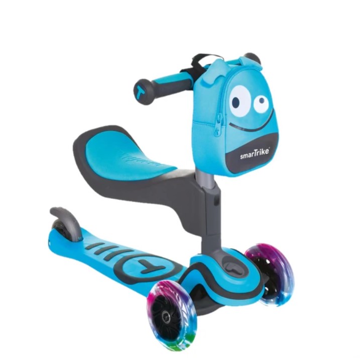 Trottinette enfant 3-en-1 T1 - Bleu