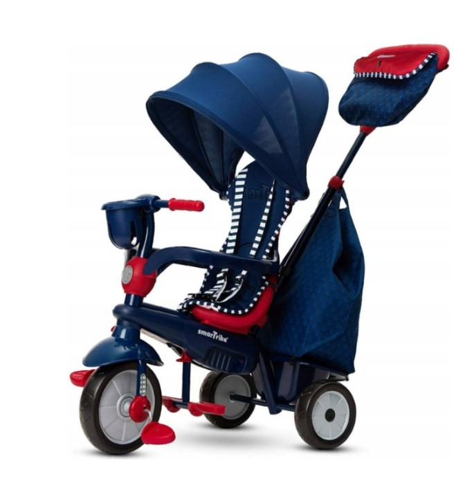 Tricycle Smartrike Swirl bleu rouge