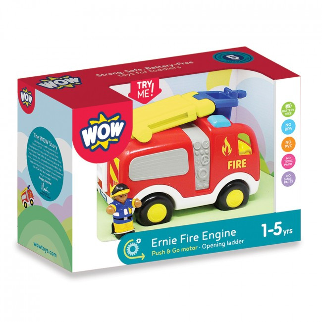 Ernie le pompier - Jouets à pousser
