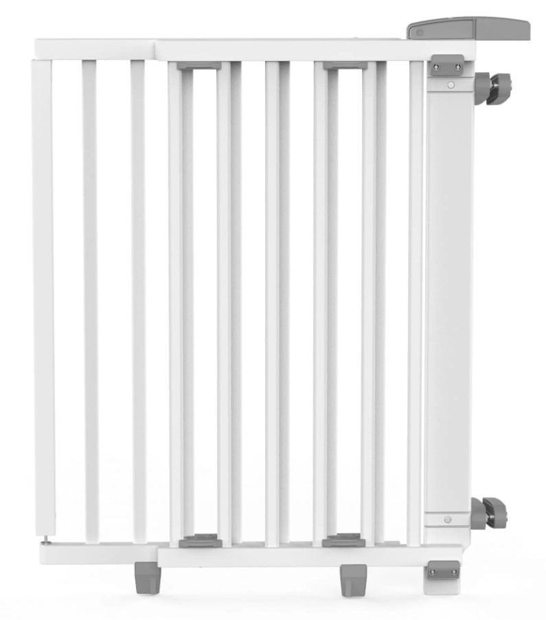 Barrière Extensible Bois Blanche - 58 à 93 cm