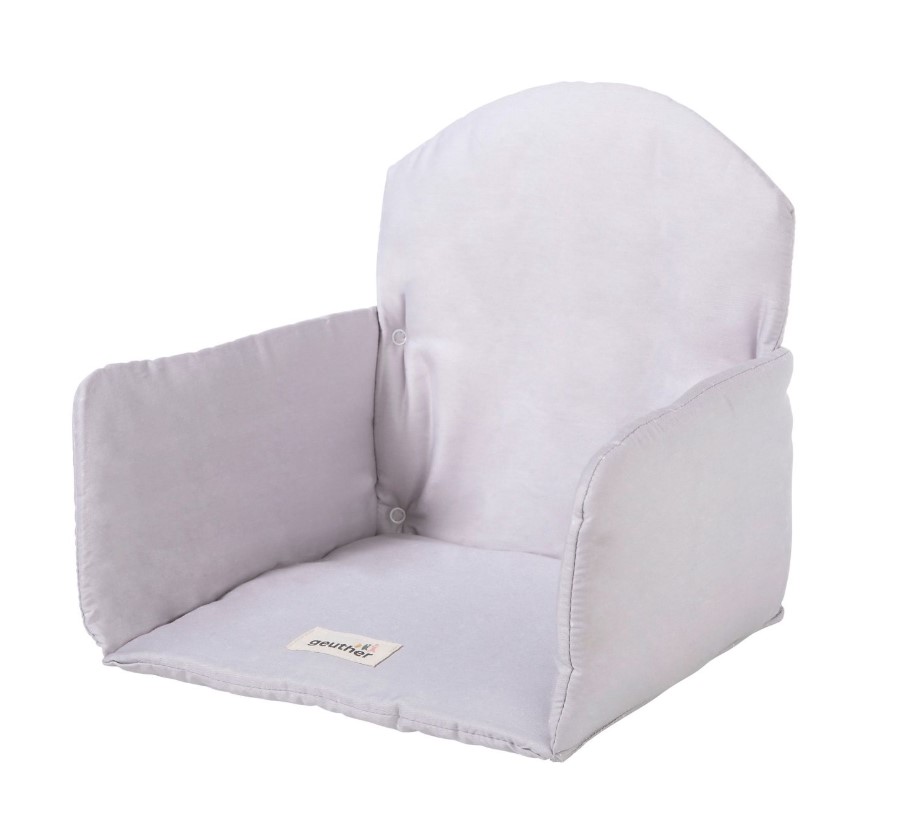 Coussin Chaise Haute Filou - Design Gris 