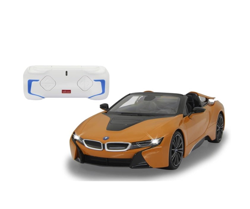 Voiture télécommandée BMW I8 Roadster 1:12 orange 2,4GHz