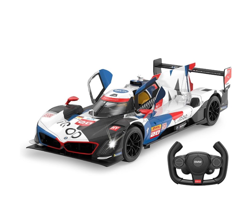 Voiture télécommandée BMW M Hybrid V8 LMDH 1:14 blanc 2,4GHz