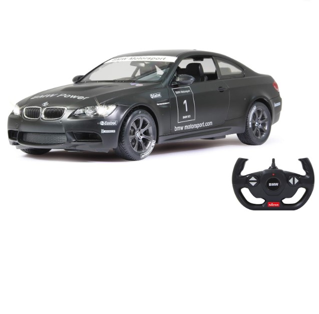 Voiture télécommandée BMW M3 Sport 1:14 noir 2,4Ghz