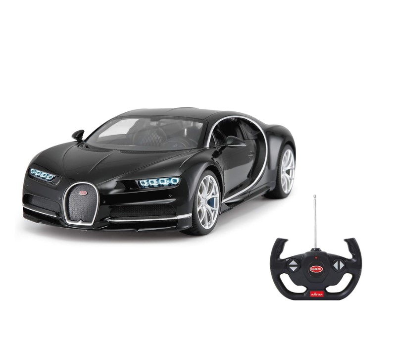 Voiture télécommandée Bugatti Chiron 1:14 noir 2,4GHz
