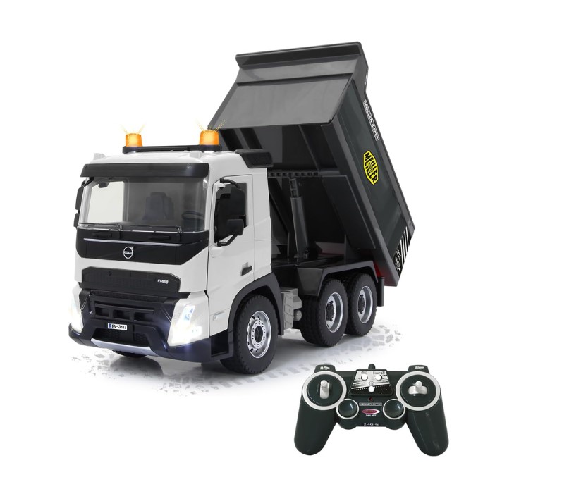 Voiture télécommandée Camion à benne Volvo FMX Meiller 1:20 2,4GHz