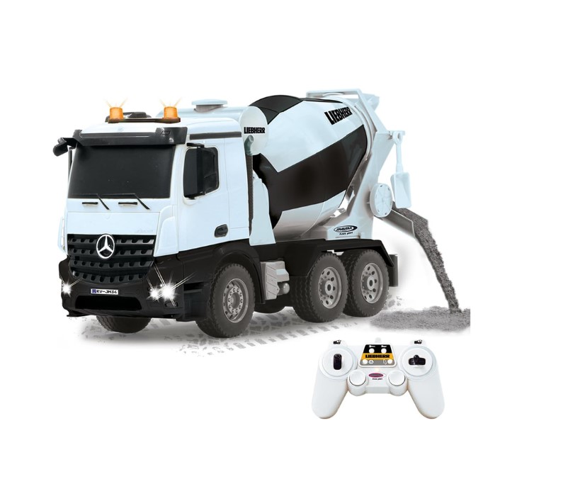 Voiture télécommandée Camion malaxeur Mercedes-Benz Arocs Liebherr 1:20 2,4GHz