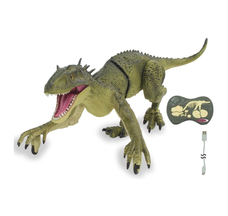 Dinosaure Exoraptor Li-Ion 3,7V 2,4GHz vert