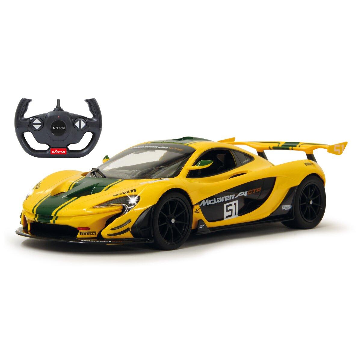 Voiture télécommandée McLaren P1 GTR 1:14 jaune 2,4GHz